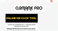 Desktop Screenshot of clrmame.com